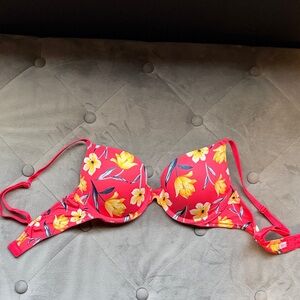 Pink 34 B push up bra